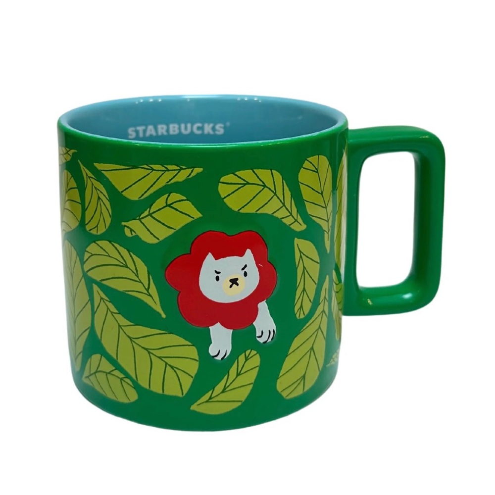 Starbucks Green Lion Mug